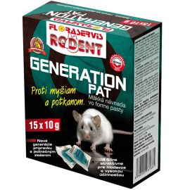 GENERATION PAT Mäkká návnada proti hlodavcom 15x10g