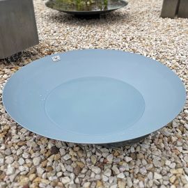 Misa na vodu z lakovanej ocele 150 x 31 cm - Svetlý hliník bez diery