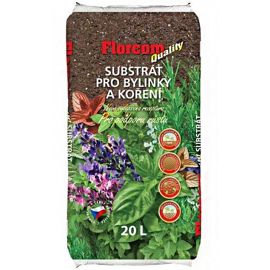 FLORCOM Substrát pre bylinky a koreniny 20L
