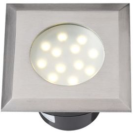 Elara samostatné svietidlo, nerez 316, d=90mm LED 2W teplá biela IP68