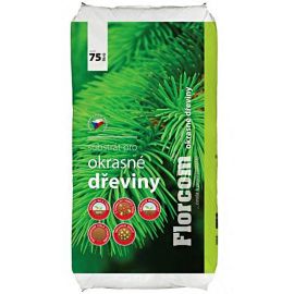 FLORCOM Substrát pre okrasné dreviny 75L