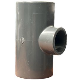 PVC T-kus 90° 125x75x125 redukovaný