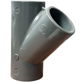 PVC T-Kus 45° 90