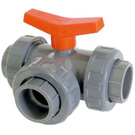 50x50x50 ventil guľový trojcestný "T"