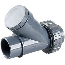 63x63 spätná klapka Y s guľou - 2 x lepenie, PN16