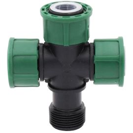 Irritec Hollendrový kríž 1" M x F x F x F