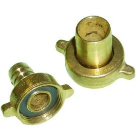 Hadicový tŕň / prípojka 1" x 25mm - mosadz