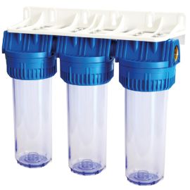 FILTER TROJITÝ TRIPLEX 1" 3x filter+držiak