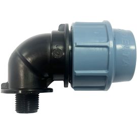 Koleno s von. závitom 20 x 1/2" UNIDELTA