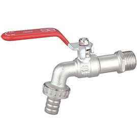 Záhradný ventil 1/2" pákový s nástavcom na hadicu