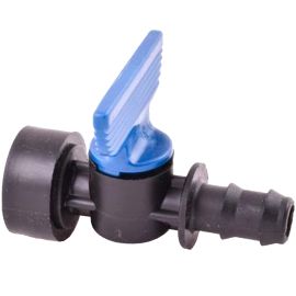 PE ventil guľový 16 mm / 3/4" VNZ (kvapková závlaha)