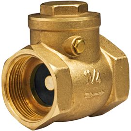 KLAPKA HORIZONTÁLNA DN 40 6/4" 2715 mosadz