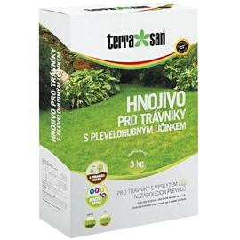 Hnojivo na trávnik proti burine 3kg