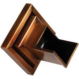 Chrlič na stenu kosoštvorcový medený