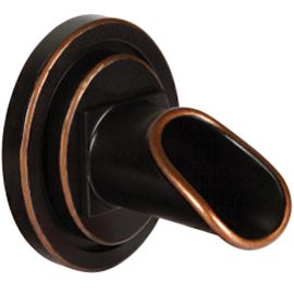 Oase Chrlič na stenu kruhový bronzový