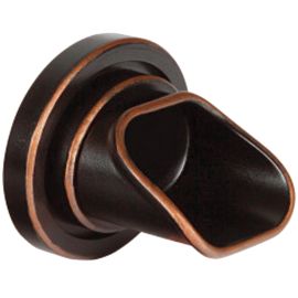 Chrlič na stenu elipsa bronzový