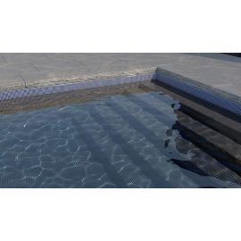 AVfol Relief 3D Mozaika Dark Blue 1,65m