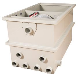 HP CL65 - bubnová filtrácia + bio komora gravitačná/tlaková