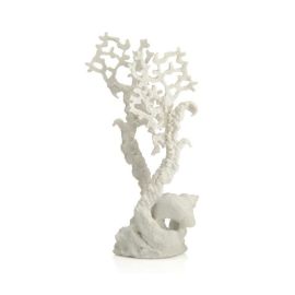 biOrb Fan Coral Ornament biely 29 cm