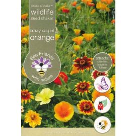BEES kvitnúca zmes, oranžová 25 m2
