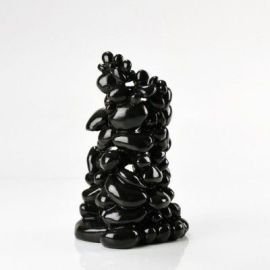 biOrb Pebble Ornament čierny 19 cm