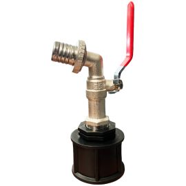 Adaptér na 1m3 nádrž s ventilom