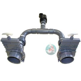 Prepojovací adaptér čerpadlo - skimmer - dnová vpusť 110 mm/2"