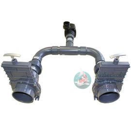 Prepojovací adaptér čerpadlo - skimmer - dnová vpusť 110 mm/1 1/2"