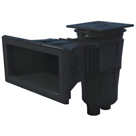 Skimmer široké hrdlo/17,5L štvorcové veko p/f RAL7016 antracitová