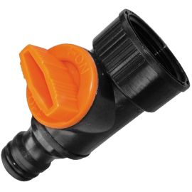 BRADAS Adaptér na kohútik  s uzatváracím ventilom, vstup 3/4"