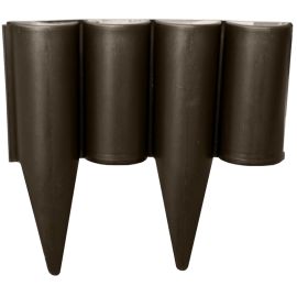 Okraj trávnika - hnedý plastový PALGARDEN