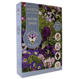 BEES kvitnúca zmes - modrá - 25m2