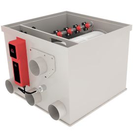 AquaKing Red Label Basic Drum 20/25 Gravitačné zapojenie