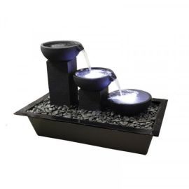 Coupelles Bronze - Sklobetónová fontána exteriér