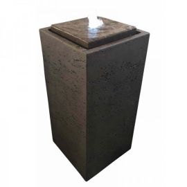PILLAR hnedá - vodná stena exteriér / interiér