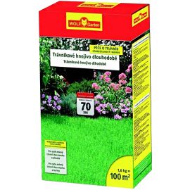 Trávnikové hnojivo granulované WOLF s dlhodobým účinkom