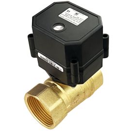 Guľový ventil s pohodon DN32-mosadz, 5m kábel