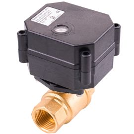 Guľový ventil s pohonom DN15-mosadz, 5m. kábel C332