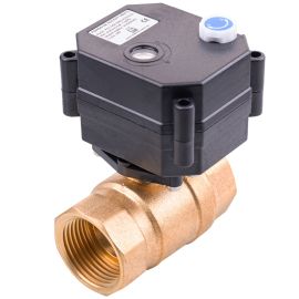 Guľový ventil na stried. a jednos. napätia 9-30V, DN32