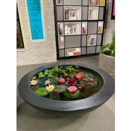 Water lily pot O154x34