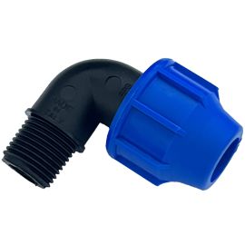Koleno na PE potrubie VOZ 16 x 1/2”