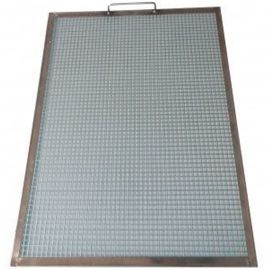 Nerezový rošt pre šachtu - 2 vstupy