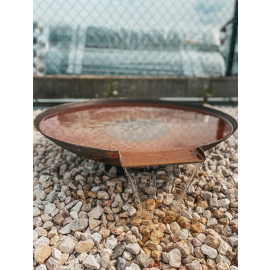 Cortenová misa so žľabom  120 - bez diery