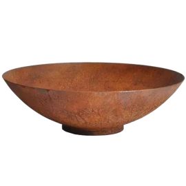 Vodná misa 200 x 31 cm - Corten s dierou