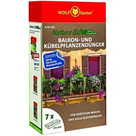 Hnojivo granulov. - WOLF Natura Bio - N-BK 0,85 - hnojivo na balkónové rastliny - 0,85 kg