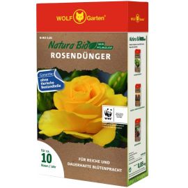 Hnojivo granulov. - WOLF Natura Bio - N-RO 0,85 - hnojivo na ruže - 0,85 kg