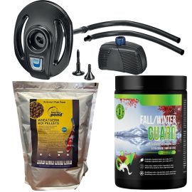 Zimný set pre jazierko - BactoUP 20m3 - IceFree 4 Seasons - Wheatgerm 6mm / 5l