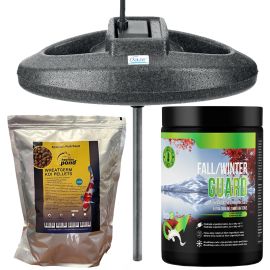 Zimný set pre jazierko - BactoUP 20m3 - IceFree Thermo - Wheatgerm 3mm / 5l
